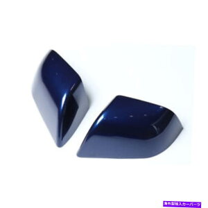US~[ eXfyAr[TCh~[Jo[XJLbvyA for Tesla model y Rear View Side Mirror Cover skull caps Replacment blue Pair