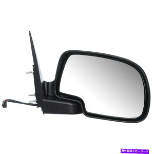 US�~���[ �V�{���[�x�O1500/2500 2000-2006�~���[��q�T�C�h�}�j���A���r���[�u���b�N For Chevy Suburban 1500/2500 2000-2006 Mirror Passenger Side Manual View Black