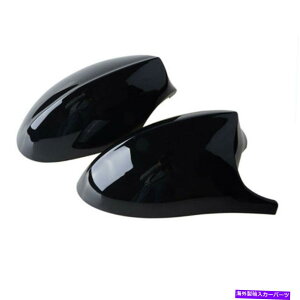 US~[ BMW E90 E91 E92 E93 PRE-LCI GLOSS BLACK M3X^CTCh~[Jo[Lbvp For BMW E90 E91 E92 E93 PRE-LCI Gloss Black M3 Style Side Mirror Cover Caps
