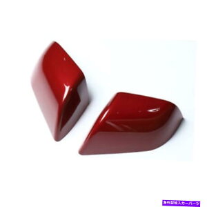 US~[ eXfpyobNr[TCh~[Jo[XJLbvLbvbhyA for Tesla model y Rear View Side Mirror Cover skull caps Cap Replacment red Pair