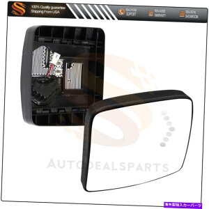 US�~���[ �y�A�t�B�b�g2002-18 International Prostar��Lonestar�Ɖ��M���ꂽ�����ȋ��v���[�g Pair Fits 2002-18 International Prostar&Lonestar With Heated Small Mirrors Plate�y���s�A���i�z
