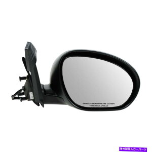 US~[ 11YW[N̂߂̏ȑERHubNNp[~[ Passenger Side Right RH Black & Chrome Power Mirror for 11 Nissan Juke NEW