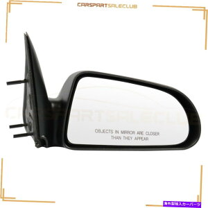 US�~���[ DODGE DAKOTA��Mitsubishi Raider 2006-2009��1 x RH�T�C�h�u���b�N�}�j���A���~���[ 1 X RH Side Black Manual Mirror For Dodge Dakota For Mitsubishi Raider 2006-2009
