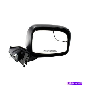 US�~���[ NV200 CityExpressVan�p�̏�q�T�C�h�}�j���A���~���[�e�N�X�`���X�|�b�^�[�O���X Passengers Side Manual Mirror Textured Spotter Glass for NV200 City Express Van�y���s�A���i�z