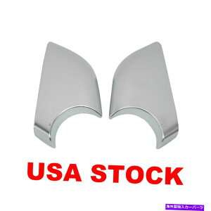 US~[ eXf3 2017-2021yATChEBO~[Jo[z_[gCN For Tesla Model 3 2017-2021 Pair Side Wing Mirror Cover Holder Lower Tray Chrome