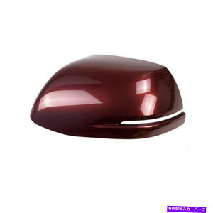 US~[ z_CRV CR-V 2015 2016tgTChobN~[Jo[_[Nbĥ߂1x 1x For Honda CRV cr-v 2015 2016 Front Left Side Rearview Mirror Cover Dark Red