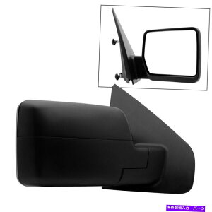 US~[ 04-14 Ford F150 Maunal View Mirror Black Textured Passenger / Right Side For 04-14 Ford F150 Maunal View Mirror Black Textured Passenger / Right Side