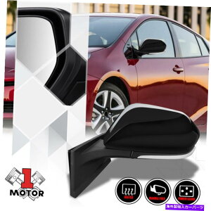 US~[ []hCo[TChp[+16-20g^vEX̂߂̐܂肽݉\ [Left]Driver Side Power+Heated Door Mirror Glass Foldable for 16-20 Toyota Prius