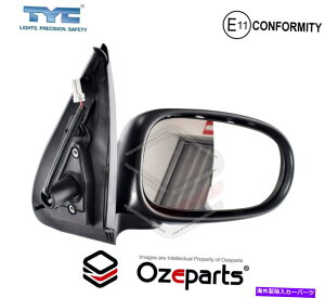 US�~���[ RH�E��d�C�h�A�~���[�i�v���C���j���Y�p���T�[N16�n�b�`2001?2005 RH Right Hand Electric Door Mirror (Prime) For Nissan Pulsar N16 Hatch 2001~2005�y���s�A���i�z