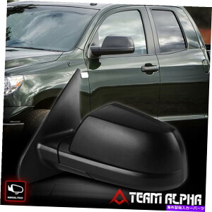 US�~���[ 2007-2013�g���^�Z�R�C�A/�c���h��[�}�j���A��]�����̐܂肽���ݎ�OE�X�^�C���~���[ Fits 2007-2013 Toyota Sequoia/Tundra [MANUAL] Left Side Foldable OE Style Mirror