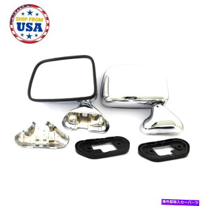 US�~���[ 88-98�̐V�����N�����h�A�~���[L/R TOYOTA HILUX�s�b�N�A�b�vRN80 85 RN90 110 RN101 NEW CHROME DOOR MIRRORS L/R For 88-98 TOYOTA HILUX PICKUP RN80 85 RN90 110 RN101�y���s�A���i�z