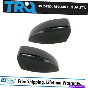 US~[ TRQ~[LbvtH[hGXP[vtH[JX̃Zbg2̃Zbgɍ킹Ċ炩ȍh TRQ Mirror Cap Smooth Black Paint To Match Set of 2 for Ford Escape Focus
