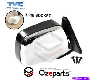 USミラー トヨタランドクルーザー80シリーズ90?98 chrの右ドアミラーカーブ RH Right Electric Door Mirror Curve For Toyota Landcruiser 80 Series 90~98 Chr