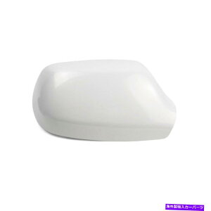 US~[ }c_̂߂1x 2006-2009J[tgEobN~[zCgJo[t[ 1X For Mazda 3 2006-2009 Car Front Right Side Rearview Mirror White Cover Frame