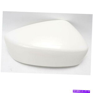 US~[ }c_3 2017 2018J[tgEobN~[zCgJo[t[̂߂1x 1x For Mazda 3 2017 2018 Car Front Right Side Rearview Mirror White Cover Frame