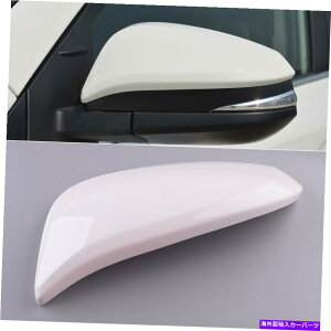 US~[ TChAr[EBO~[Jo[g^u4ɓKĂ܂13-15 Left White Side Rear View Wing Mirror Cover Trim Fit For Toyota RAV4 13-15