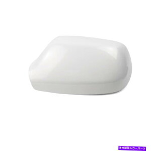 US~[ }c_̂߂1x 2006-2009J[tgobN~[zCgJo[t[ 1X For Mazda 3 2006-2009 Car Front Left Side Rearview Mirror White Cover Frame