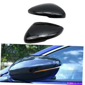 US~[ OXJ[{bNfBbvvgvX`bNTCh~[Jo[Lbv18-20AR[hɓK܂ Gloss Carbon Look Dipping Print Plastic Side Mirror Cover Caps Fits 18-20 Accord
