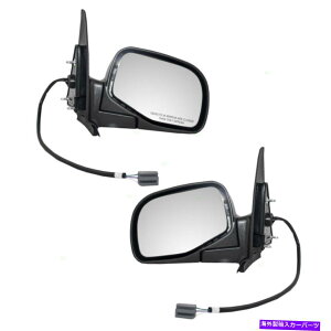 US�~���[ �T�C�h�p���[�e�N�X�`���[�~���[�Z�b�g�t�B�b�g93-05�t�H�[�h�����W���[96-05�}�c�_B�V���[�Y Side Power Textured Mirrors Set fits 93-05 Ford Ranger 96-05 Mazda B Series