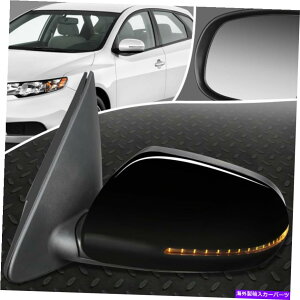US�~���[ 11-13��kia forte oe style erved+heated+�^�[���M�������̃h�A�~���[ FOR 11-13 KIA FORTE OE STYLE POWERED+HEATED+TURN SIGNAL LEFT SIDE DOOR MIRROR�y���s�A���i�z