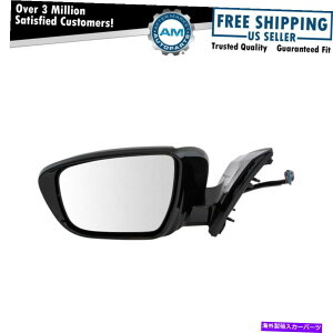 US~[ ~[p[VOiNx[X炩ȍLbvhCo[lhm Mirror Power Signal Chrome Base Smooth Black Cap Driver Side Left LH for Murano