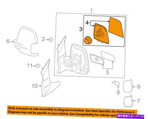 US�~���[ Ford OEM 15-18 TRANSIT-350�h�A�T�C�h���A�r���[�~���[���y�A�L�b�g��CK4Z17696B FORD OEM 15-18 Transit-350 Door Side Rear View Mirror-Repair Kit Left CK4Z17696B�y���s�A���i�z