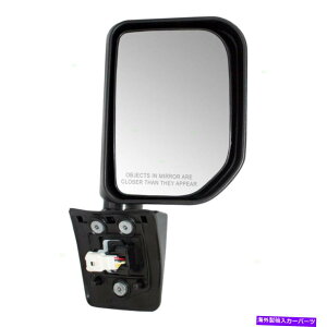 US~[ g^FJN[U[07-14qTChp[~[OXubNW/v Fits Toyota FJ Cruiser 07-14 Passengers Side Power Mirror Gloss Black w/ Lamp