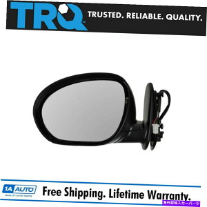 US~[ TRQTChr[~[p[09-13YL[up̊炩ȍhCo[LH TRQ Side View Mirror Power Heated Smooth Black Driver LH for 09-13 Nissan Cube