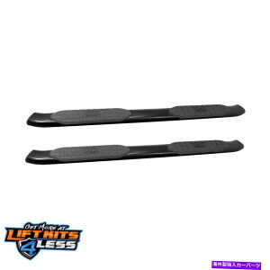 Nerf Bar �E�F�X�e�B��21-54025 5 2016-2019�̂��߂̃u���b�N�I�[�o���i�[�t�X�e�b�v�o�[�y�A���Y�^�C�^��XD Westin 21-54025 5 Black Oval Nerf Step Bar Pair for 2016-2019 Nissan Titan XD�y���s�A���i�z
