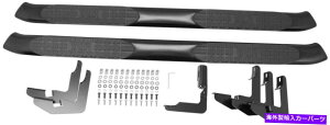 Nerf Bar WES21-53835 Westin 21-53835 Pro Traxx 5 "ȉ~`̃i[tXebvo[ - ubNpE_[R[g WES21-53835 Westin 21-53835 PRO TRAXX 5" Oval Nerf Step Bars - Black Powdercoat
