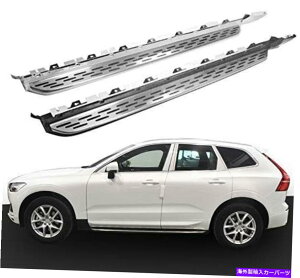 Nerf Bar {{XC60 XC 60 2018-2021hAjO{[hTChXebvNERFo[ɓKĂ2PCS 2Pcs Fit for Volvo XC60 XC 60 2018-2021 Door Running Board Side Step Nerf Bar