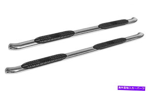 Nerf Bar 19-20Vo[h/VG1500̃EFXeBXeXvgbNX4ȉ~`̃i[tXebvo[ Westin Stainless Pro Traxx 4 Oval Nerf Step Bars for 19-20 Silverado/Sierra 1500