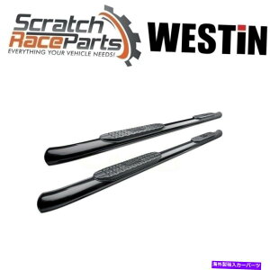 Nerf Bar �E�F�X�e�B����F-150 15-18/F-250 17-18 Pro Traxx Oval Nerf Bars�u���b�N�p�E�_�[�R�[�e�B���O Westin Fits F-150 15-18/F-250 17-18 PRO TRAXX Oval Nerf Bars Black Powder Coated�y���s�A���i�z