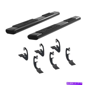 Nerf Bar r6C`ubNI[oi[to[2015-2022tH[hF-150X[p[N[LũTChXebv Aries 6in Black Oval Nerf Bars Side Steps for 2015-2022 Ford F-150 SuperCrew Cab