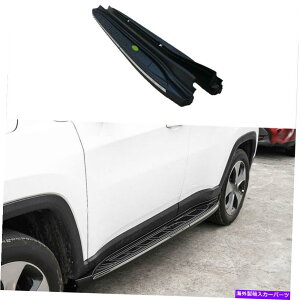 Nerf Bar Jeep Compass 2017-2020���b�h�A���~�j�E���T�C�h�X�e�b�v�����j���O�{�[�hnerf�o�[�ی� For Jeep Compass 2017-2020 Red Aluminum Side Step Running Board Nerf Bar Protect�y���s�A���i�z