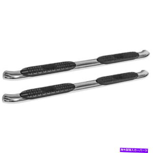 Nerf Bar 21-24060�E�F�X�e�B���i�[�t�o�[�Z�b�g2�̐V�����|���b�V�����ꂽ�W�[�v�����O���[2018-2021�y�A 21-24060 Westin Nerf Bars Set of 2 New Polished for Jeep Wrangler 2018-2021 Pair