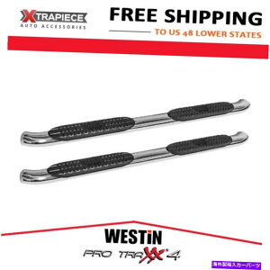 Nerf Bar EFXeB4 "TChXebvo[SStBbg08-14V{[Vo[h2500N[LumfB[[ Westin 4" Side Steps Bars SS fit 08-14 Chevy Silverado 2500 Crew Cab Non Diesel