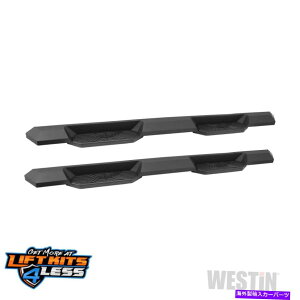 Nerf Bar ウェスティン56-23315 53 "テキストブラックPC HDX XTREME NERF STEPBARペア07-18 JEEP JK Westin 56-23315 53" Text Black PC HDX Xtreme Nerf StepBar Pair for 07-18 Jeep JK