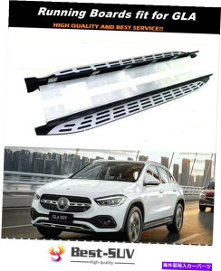 Nerf Bar ZfXxcGLA H247 2020 2021jO{[hTChXebvnerfo[ɓKĂ2pcs 2Pcs Fits for Mercedes Benz GLA H247 2020 2021 Running Board Side Step Nerf Bar