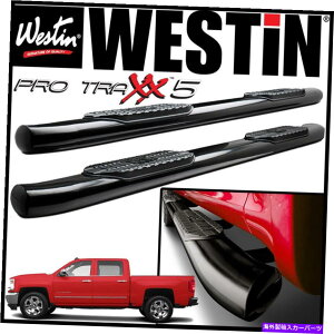 Nerf Bar Westin Pro Traxx 5 Oval Nerf Step Bars 2014-2018�V�{���[�V���o�[�h�N���[�L���u Westin Pro Traxx 5 Oval Nerf Step Bars 2014-2018 Chevrolet Silverado Crew Cab�y���s�A���i�z
