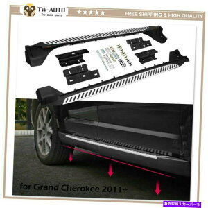 Nerf Bar W[vOh`FL[2011-2020ɓK{[hnerfo[jOhATChXebvnerf bar Door Side Step Running Board Nerf Bar Fit for Jeep Grand Cherokee 2011-2020