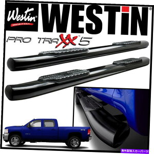 Nerf Bar Westin Pro Traxx 5 NERF�X�e�b�v�o�[2011-2014�V���o�[�h2500/3500�N���[�L���u�f�B�[�[�� Westin Pro Traxx 5 Nerf Step Bars 2011-2014 Silverado 2500/3500 Crew Cab DIESEL�y���s�A���i�z