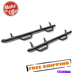 Nerf Bar 1999�N����2016�N�̃t�H�[�hF250/F350�X�[�p�[�f���[�e�B�N���[�L���u��n-fab�L���u�̒���nerf�X�e�b�v�o�[ N-Fab Cab Length Nerf Step Bars for 1999-2016 Ford F250/F350 Super Duty Crew Cab�y���s�A���i�z