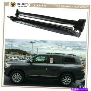 Nerf Bar �h�A�T�C�h�X�e�b�v�i�[�t�o�[�����j���O�{�[�h�����h�N���[�U�[LC200 J200 2008-2020�ɓK���Ă��܂� Door Side Step Nerf Bar Running Board Fit for Land Cruiser LC200 J200 2008-2020