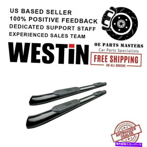 Nerf Bar EFXeB5 "05-18pubNpE_[R[eBOg^^R}vgbNXI[oi[to[ Westin 5"Black Powder Coated For 05-18 Toyota Tacoma PRO TRAXX Oval Nerf Bars