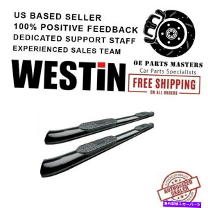 Nerf Bar EFXeB5 "08-14VG/Vo[hvgbNXI[oi[to[pubNpE_[R[eBO Westin 5"Black Powder Coated For 08-14 Sierra/Silverado PRO TRAXX Oval Nerf Bars
