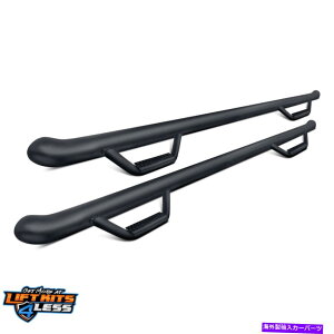 Nerf Bar N-FAB F1777RC-4-TX 3 "2017-2020 FORD F-250 SD̃eNX`[BLCKEhitXebv N-Fab F1777RC-4-TX 3" Textured Blck Round Nerf Steps for 2017-2020 Ford F-250 SD