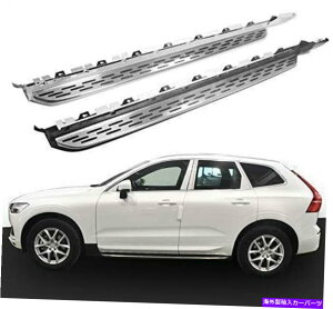 Nerf Bar {{XC60 XC 60 2018-2021hAjO{[hTChXebvNERFo[ɓKĂ2PCS 2Pcs Fit for Volvo XC60 XC 60 2018-2021 Door Running Board Side Step Nerf Bar