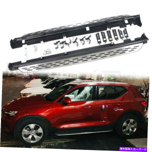 Nerf Bar �{���{XC40 XC 40 2018 2019 2020�����j���O�{�[�h�T�C�h�X�e�b�vNERF BAR��2PCS�t�B�b�g 2Pcs Fits for Volvo XC40 XC 40 2018 2019 2020 Running Board Side Steps Nerf Bar