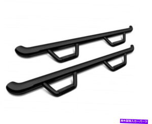 Nerf Bar 16-22g^^R}̃N[gXebvtX~eBrg2C`zC[2zC[itXebv Smittybilt 2 Wheel2Wheel Nerf Steps with Cleated Steps For 16-22 Toyota Tacoma